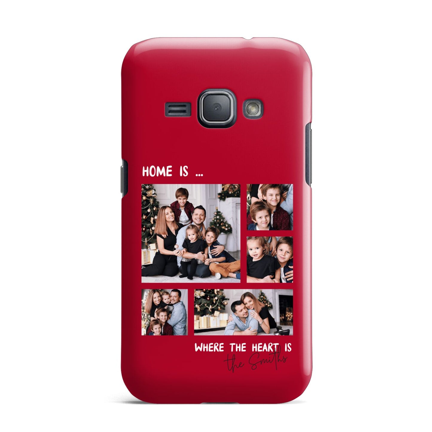 Christmas Family Photo Personalised Samsung Galaxy J1 2016 Case