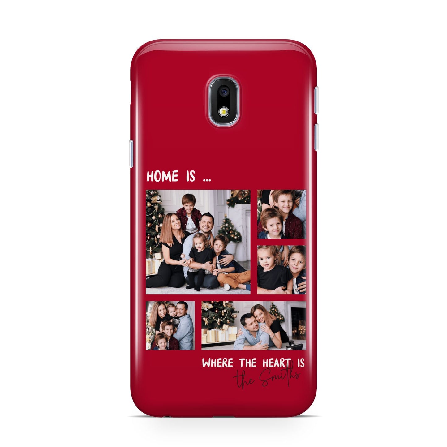 Christmas Family Photo Personalised Samsung Galaxy J3 2017 Case