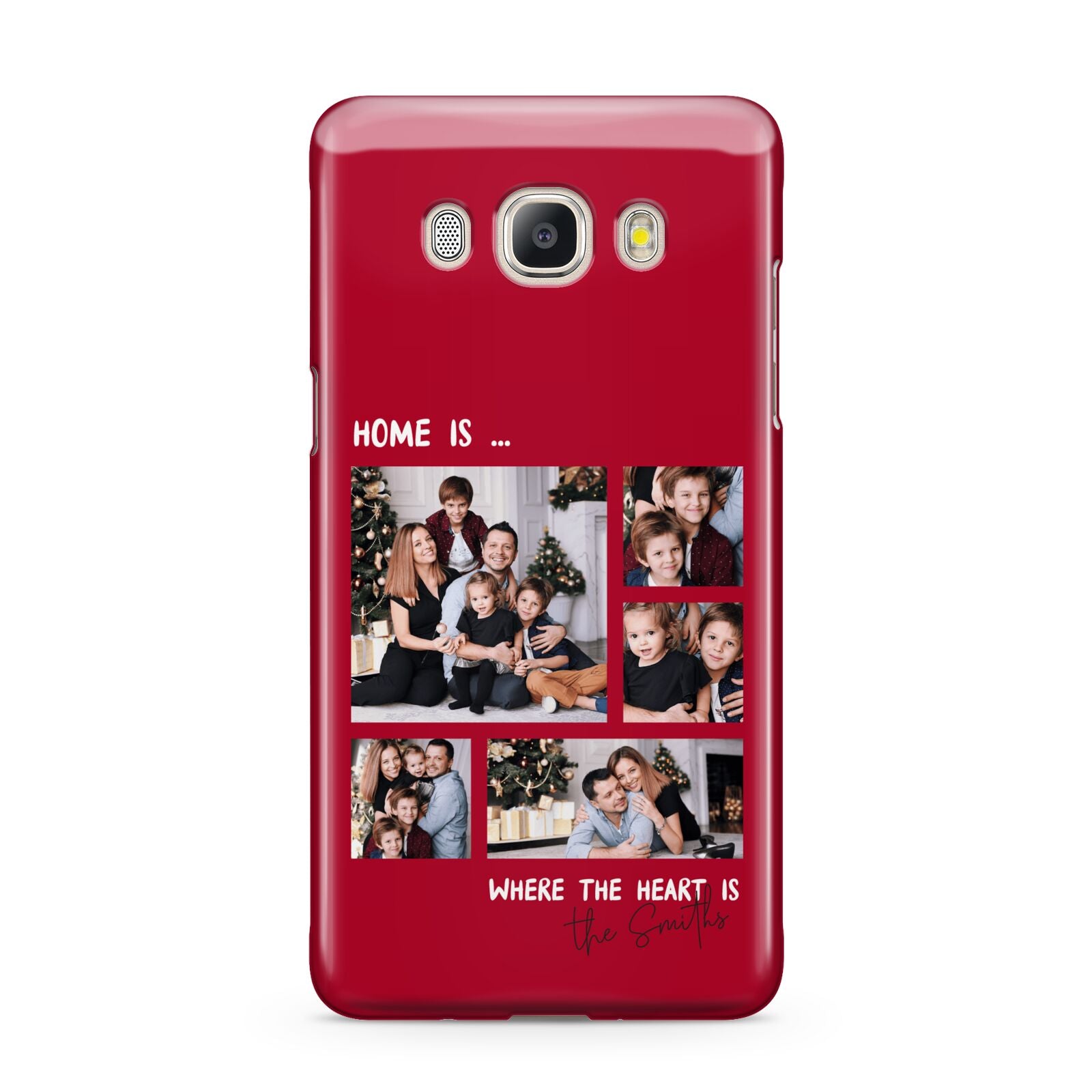 Christmas Family Photo Personalised Samsung Galaxy J5 2016 Case