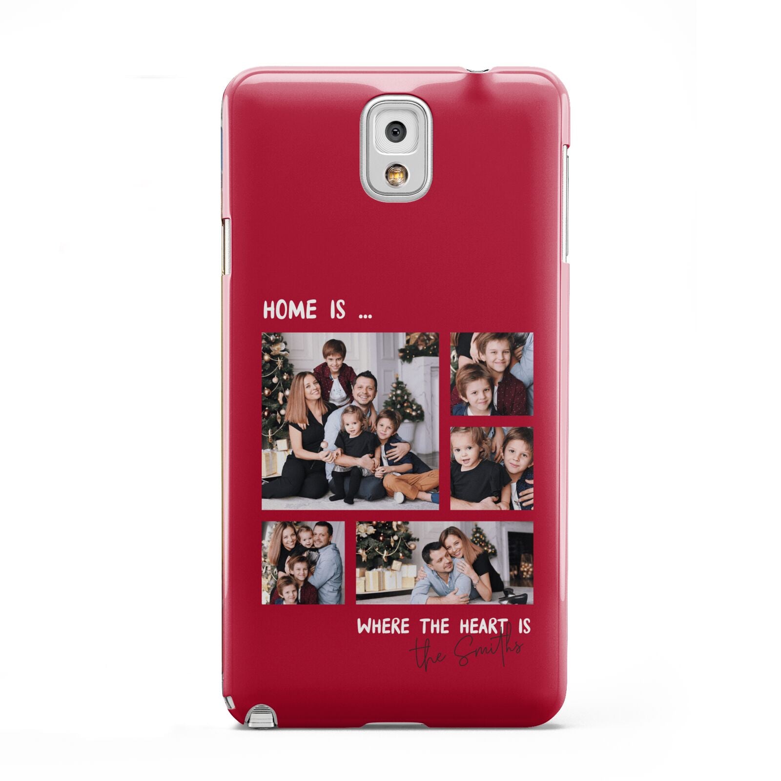 Christmas Family Photo Personalised Samsung Galaxy Note 3 Case