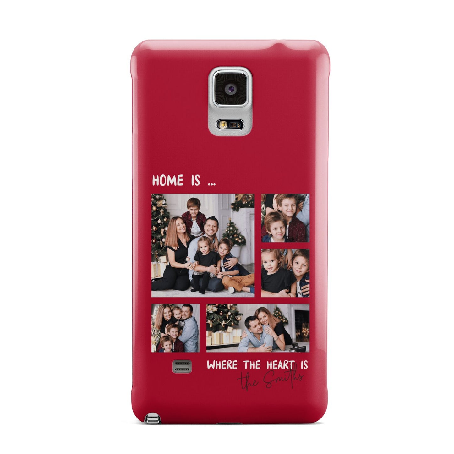 Christmas Family Photo Personalised Samsung Galaxy Note 4 Case