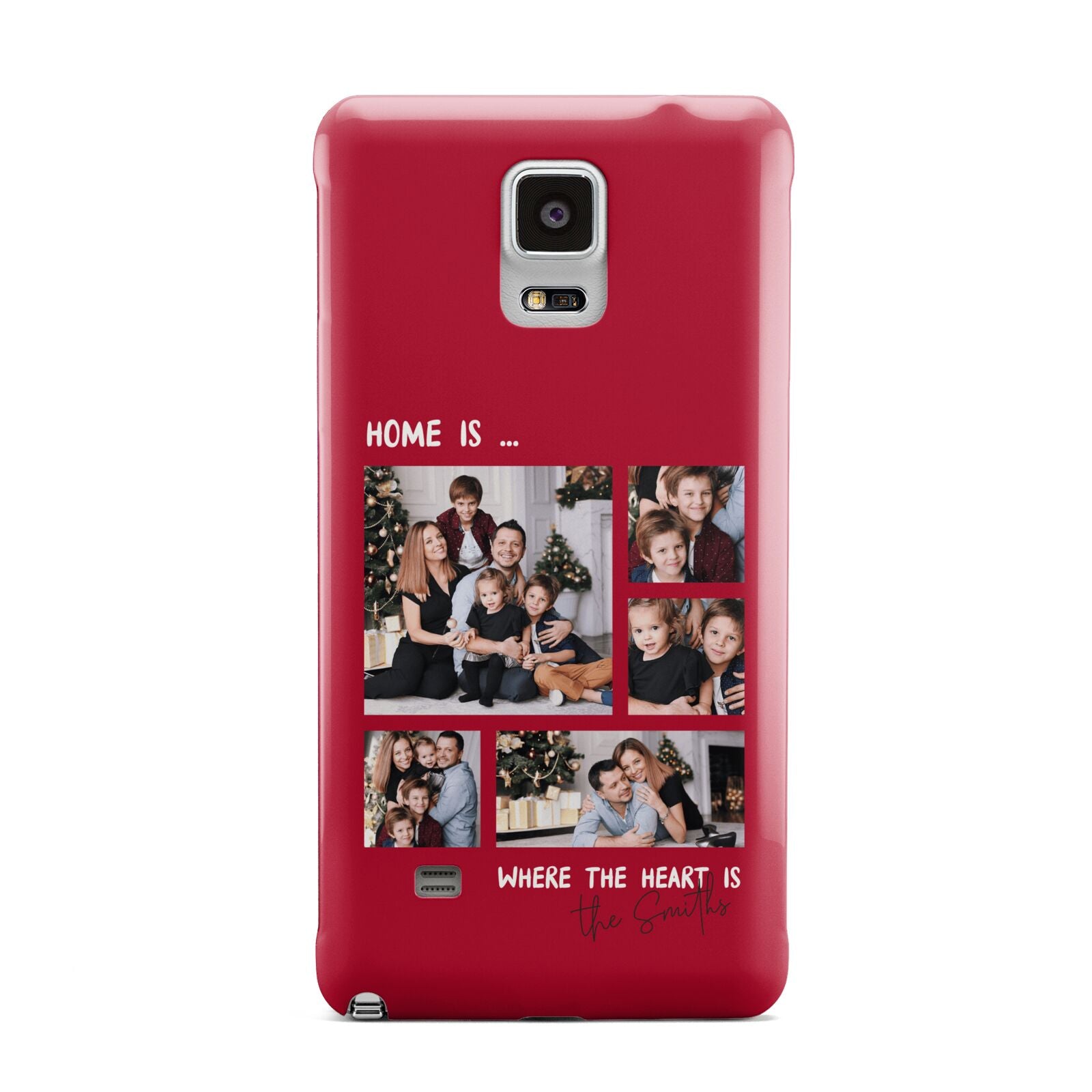 Christmas Family Photo Personalised Samsung Galaxy Note 4 Case