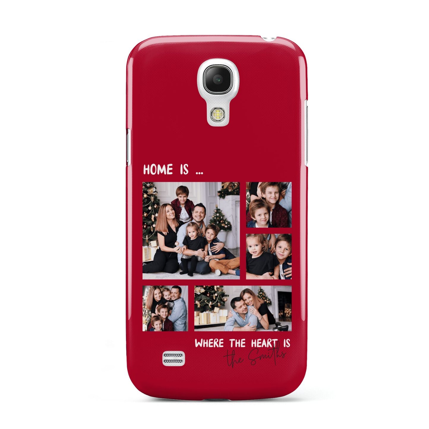 Christmas Family Photo Personalised Samsung Galaxy S4 Mini Case