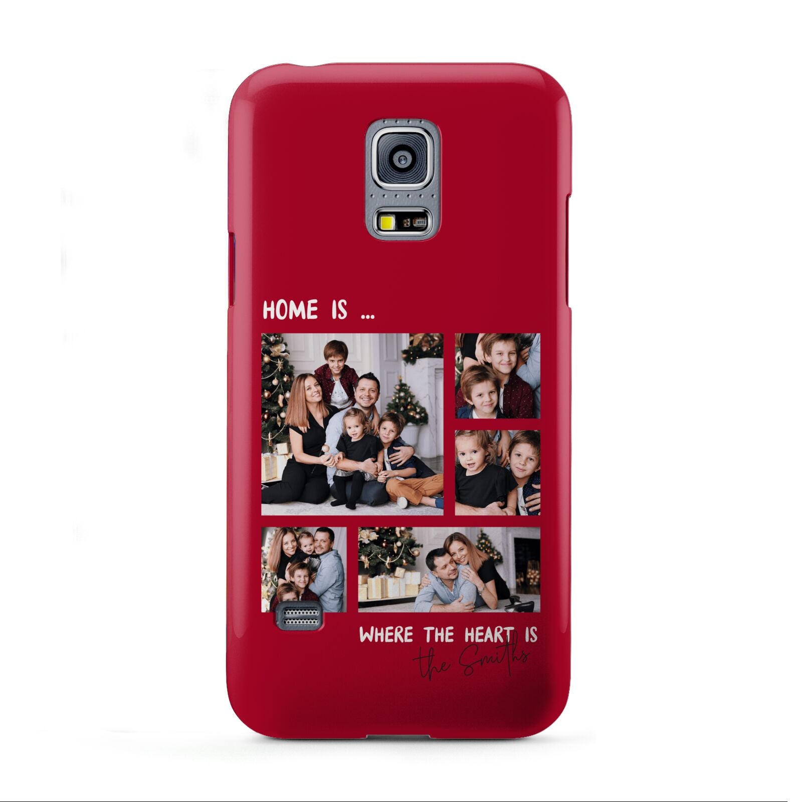 Christmas Family Photo Personalised Samsung Galaxy S5 Mini Case