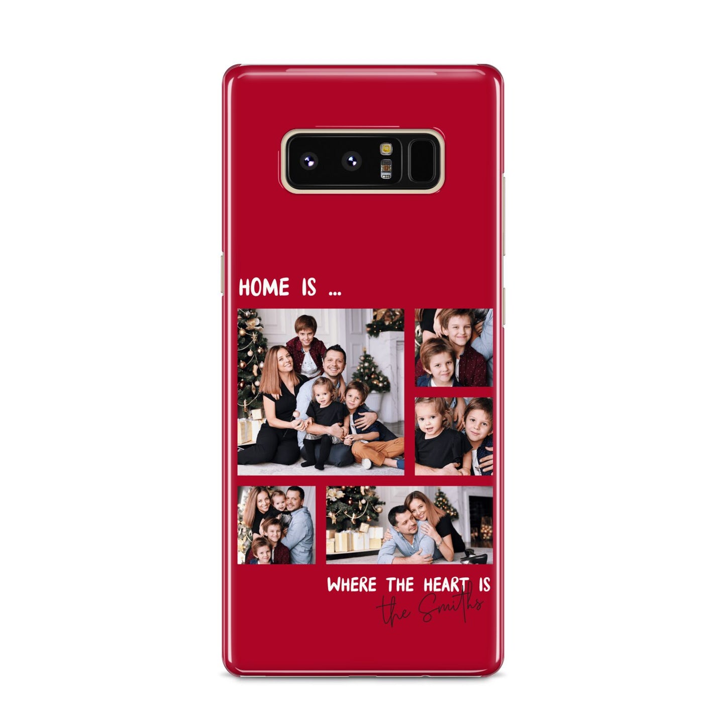 Christmas Family Photo Personalised Samsung Galaxy S8 Case