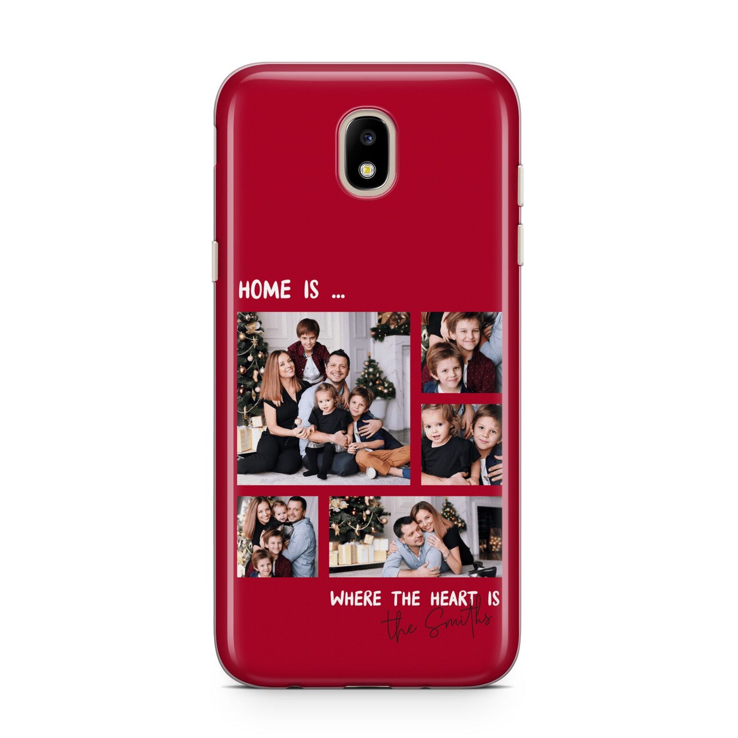 Christmas Family Photo Personalised Samsung J5 2017 Case