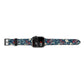 Christmas Floral Apple Watch Strap Size 38mm Landscape Image Space Grey Hardware