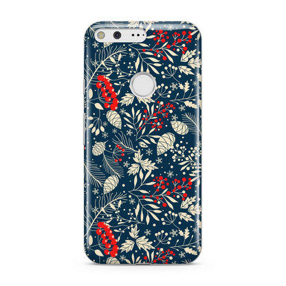 Christmas Floral Google Pixel Case