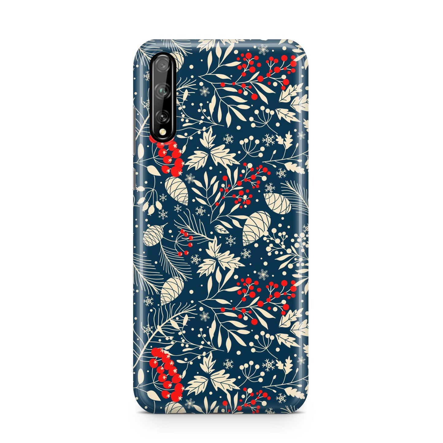 Christmas Floral Huawei Enjoy 10s Phone Case