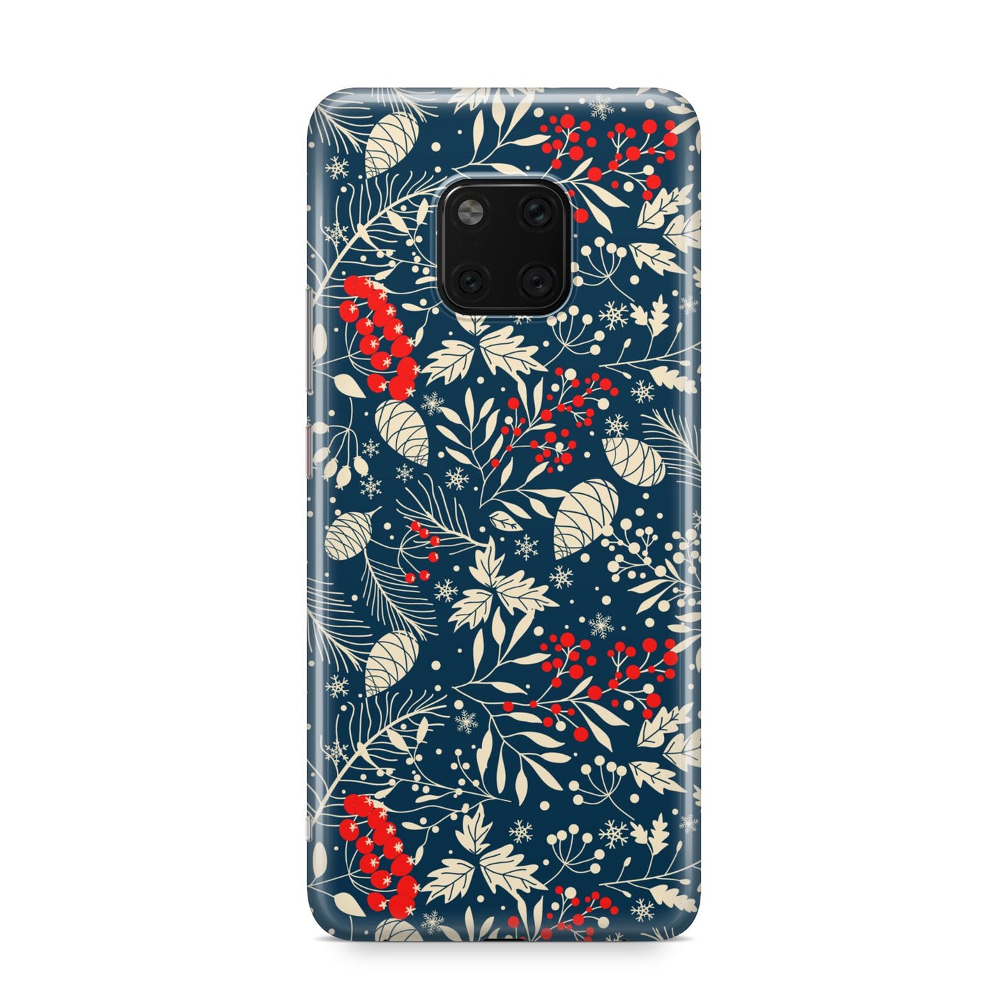 Christmas Floral Huawei Mate 20 Pro Phone Case