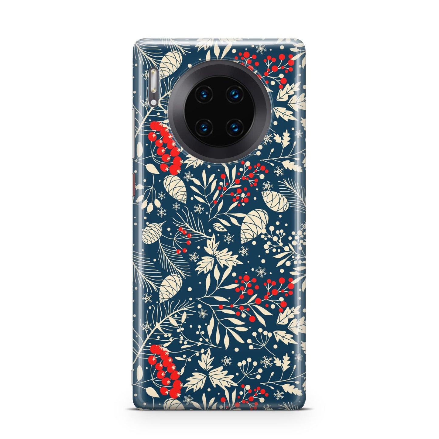 Christmas Floral Huawei Mate 30 Pro Phone Case