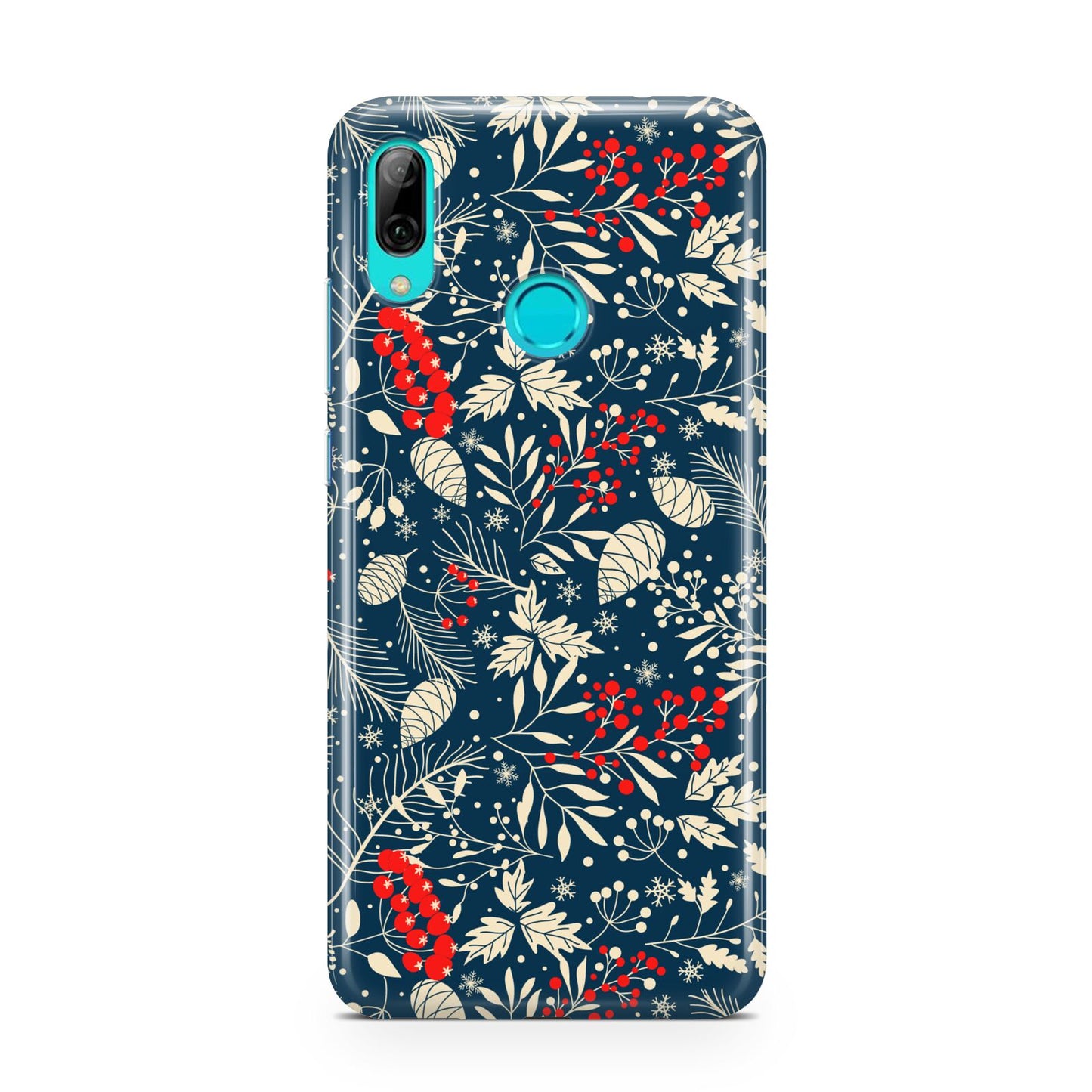 Christmas Floral Huawei P Smart 2019 Case