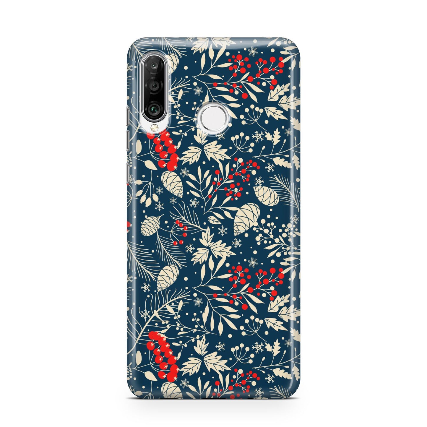 Christmas Floral Huawei P30 Lite Phone Case