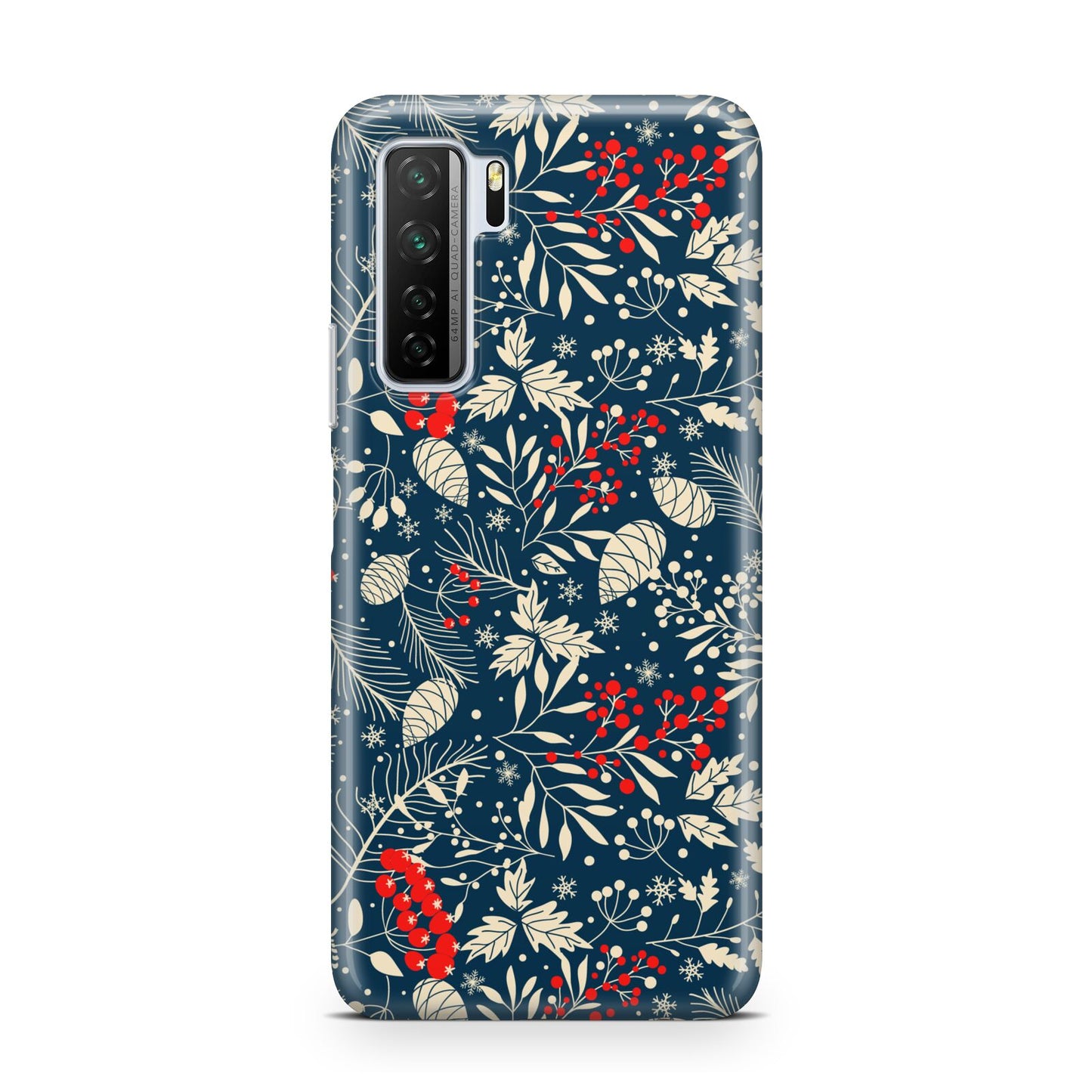 Christmas Floral Huawei P40 Lite 5G Phone Case