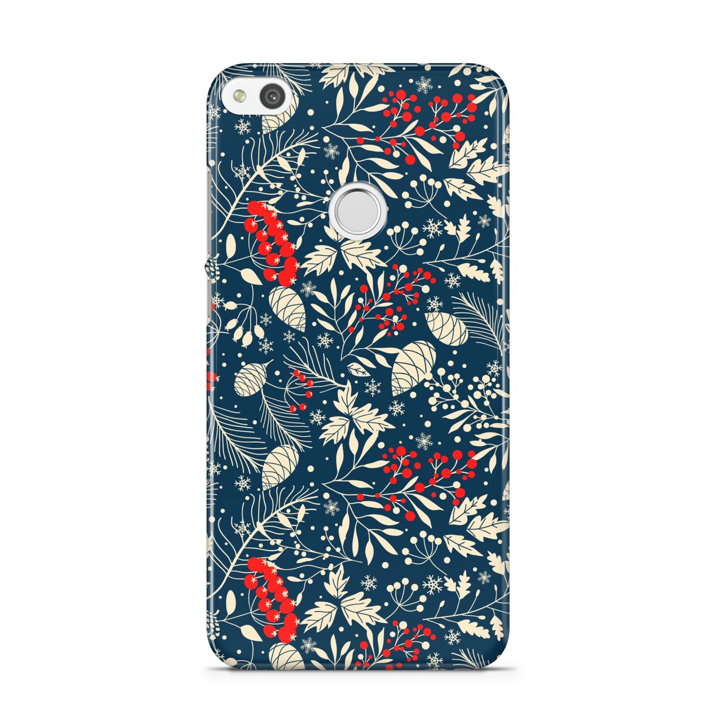 Christmas Floral Huawei P8 Lite Case