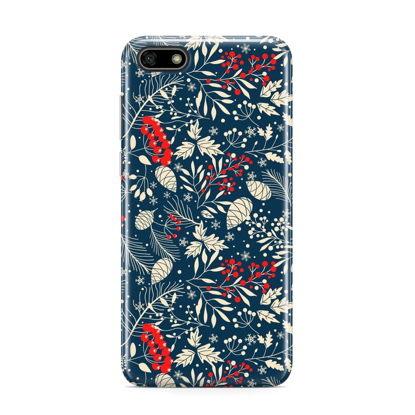 Christmas Floral Huawei Y5 Prime 2018 Phone Case