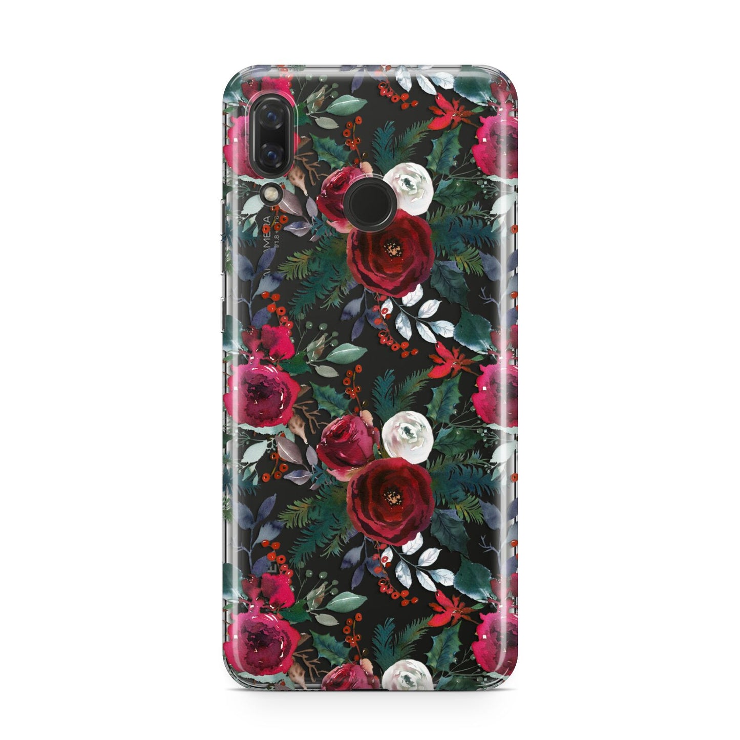 Christmas Floral Pattern Huawei Nova 3 Phone Case