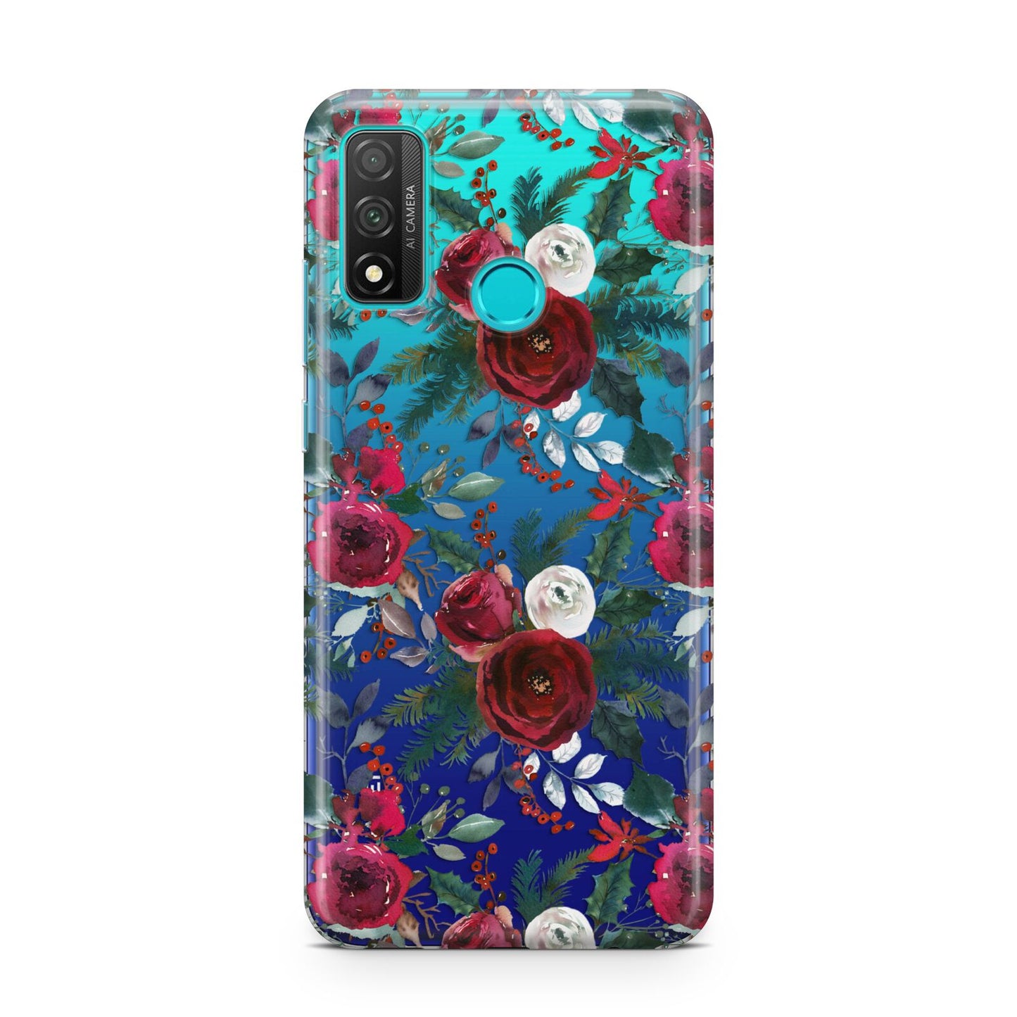 Christmas Floral Pattern Huawei P Smart 2020