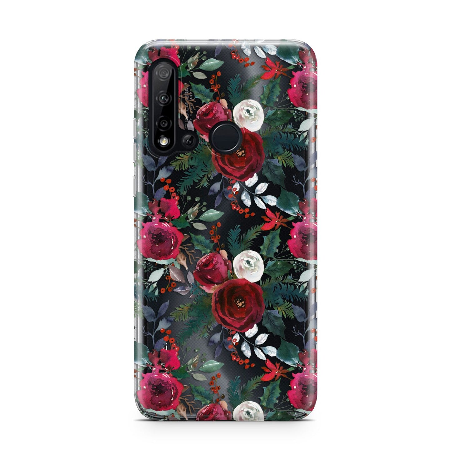 Christmas Floral Pattern Huawei P20 Lite 5G Phone Case