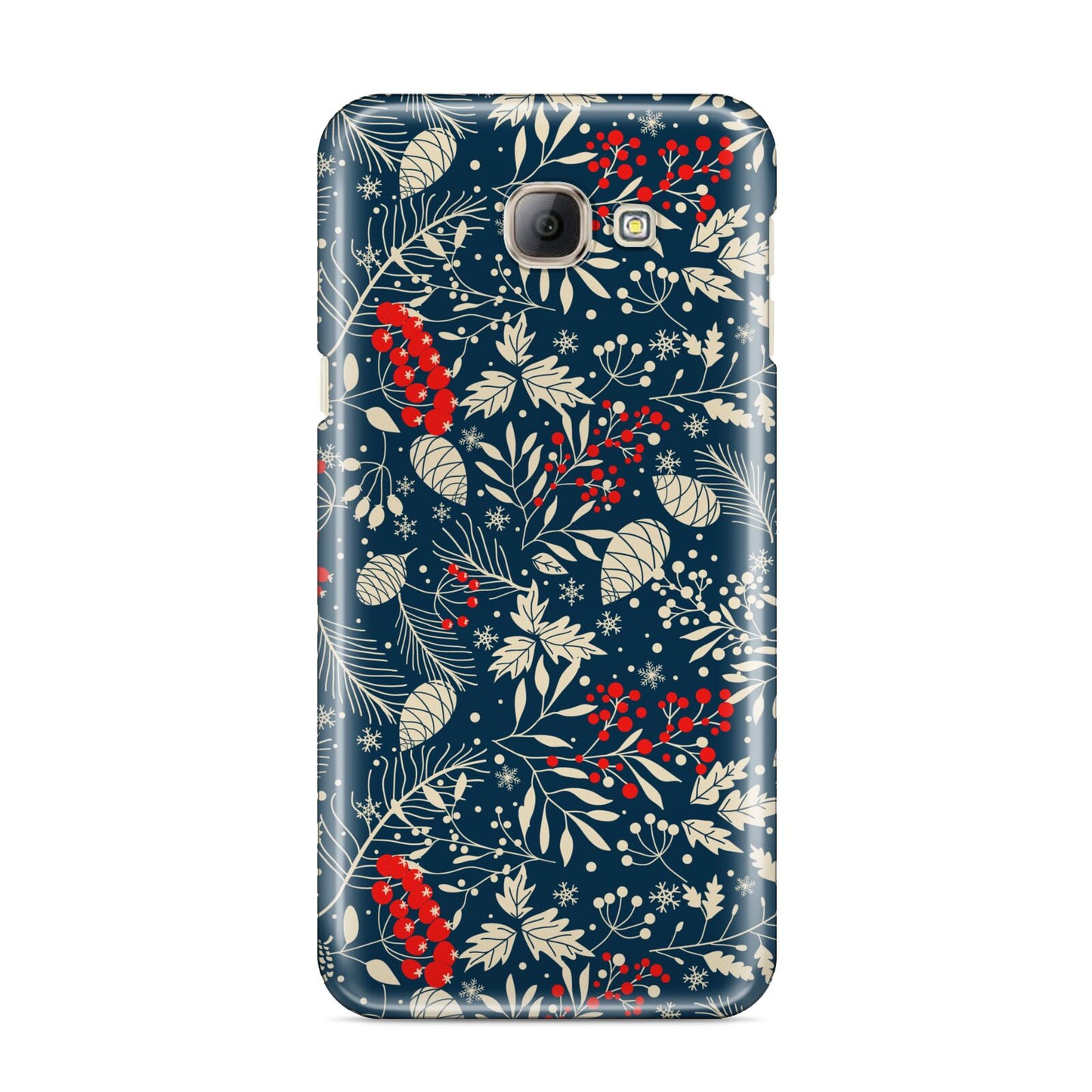 Christmas Floral Samsung Galaxy A8 2016 Case