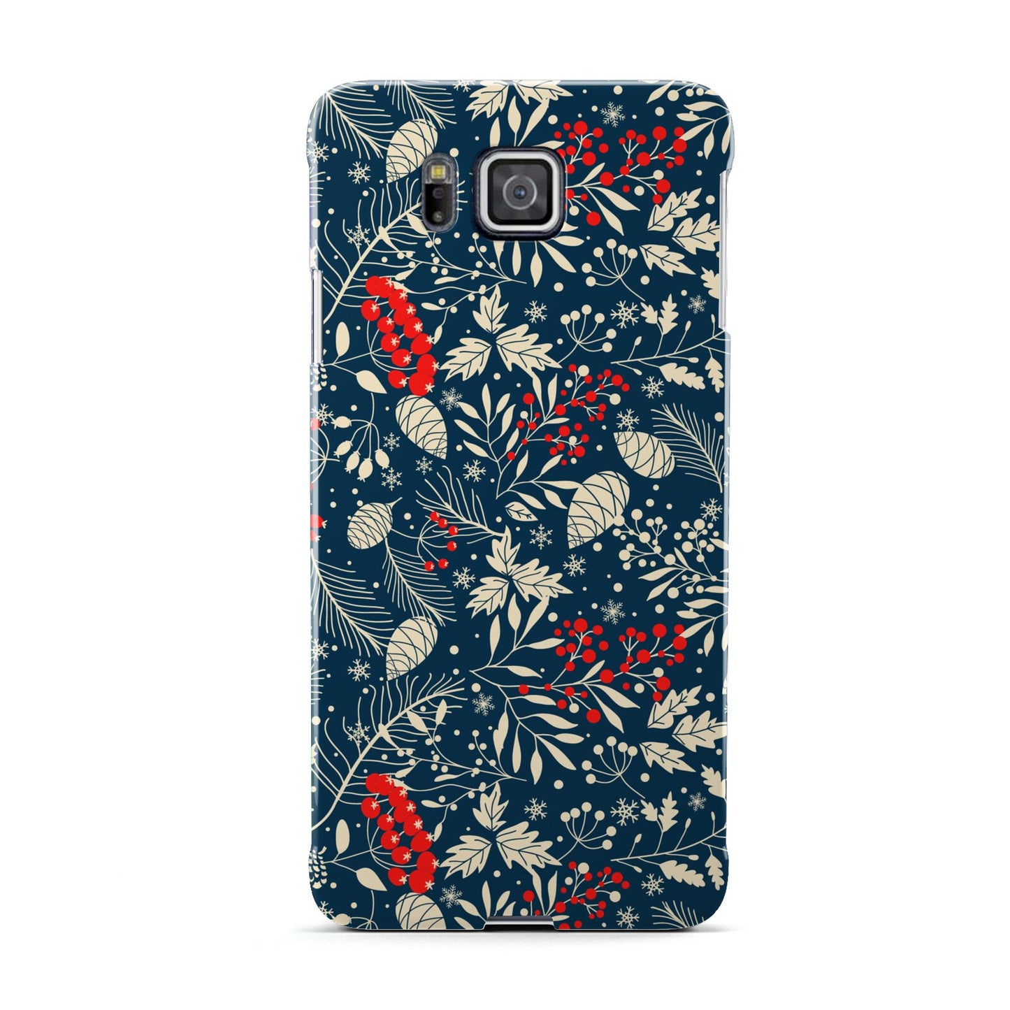 Christmas Floral Samsung Galaxy Alpha Case