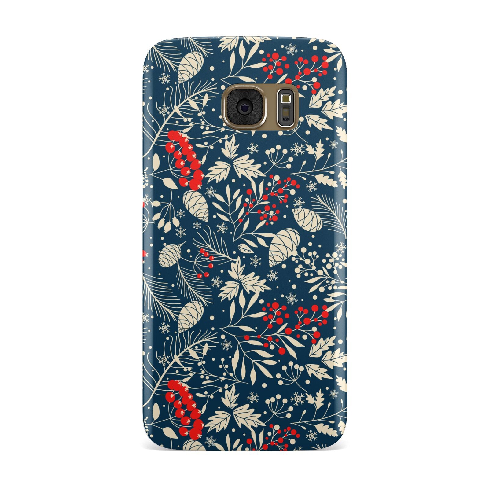 Christmas Floral Samsung Galaxy Case