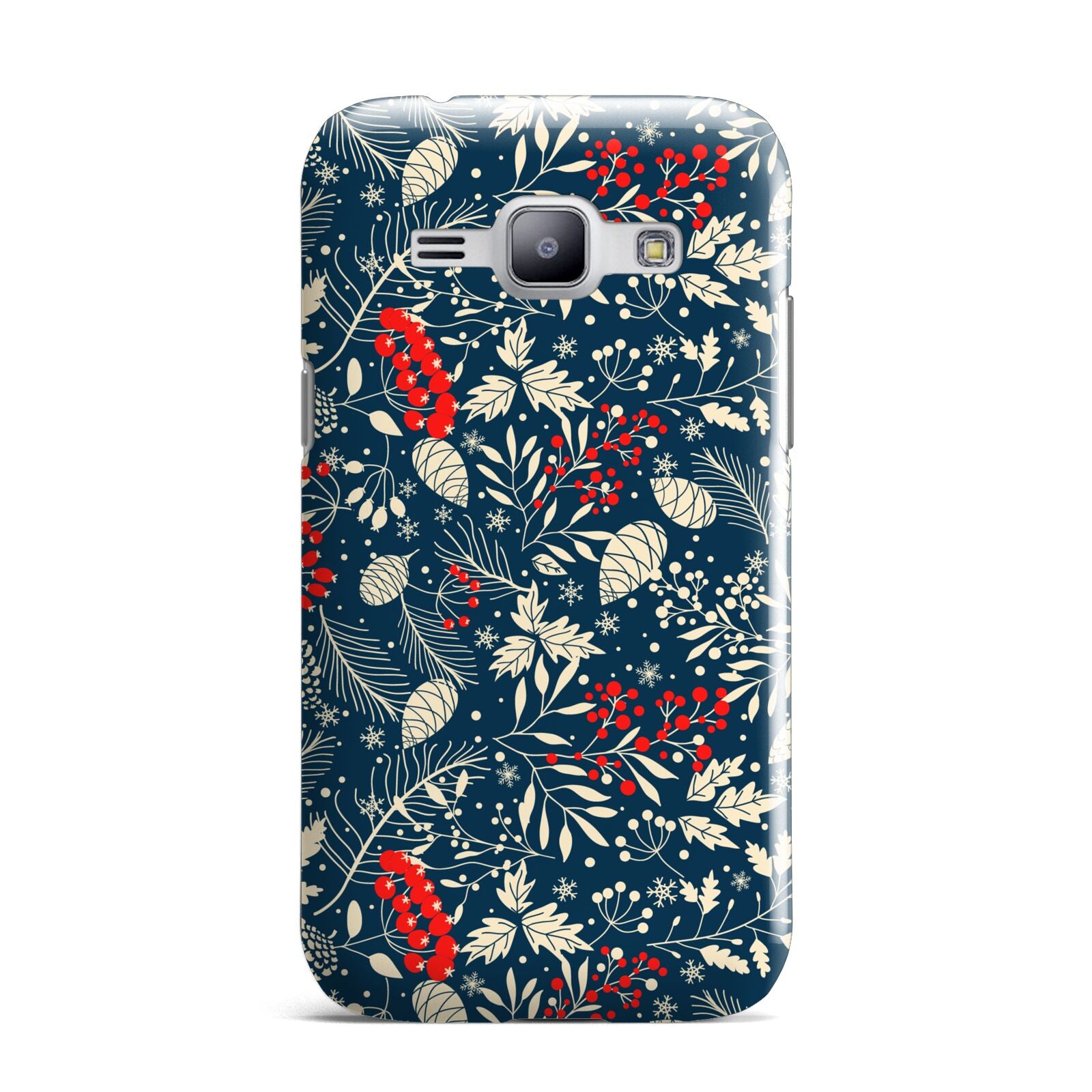 Christmas Floral Samsung Galaxy J1 2015 Case