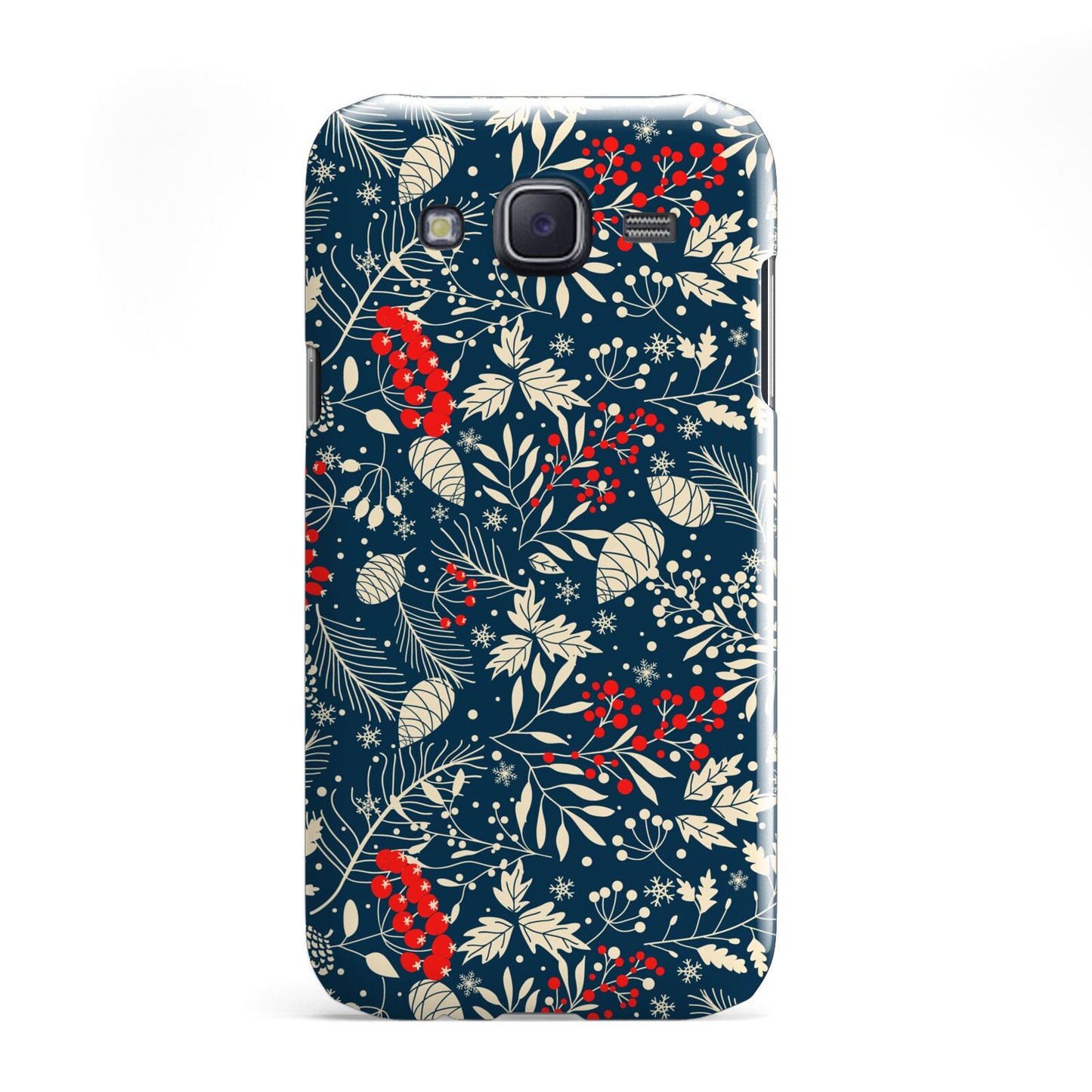 Christmas Floral Samsung Galaxy J5 Case