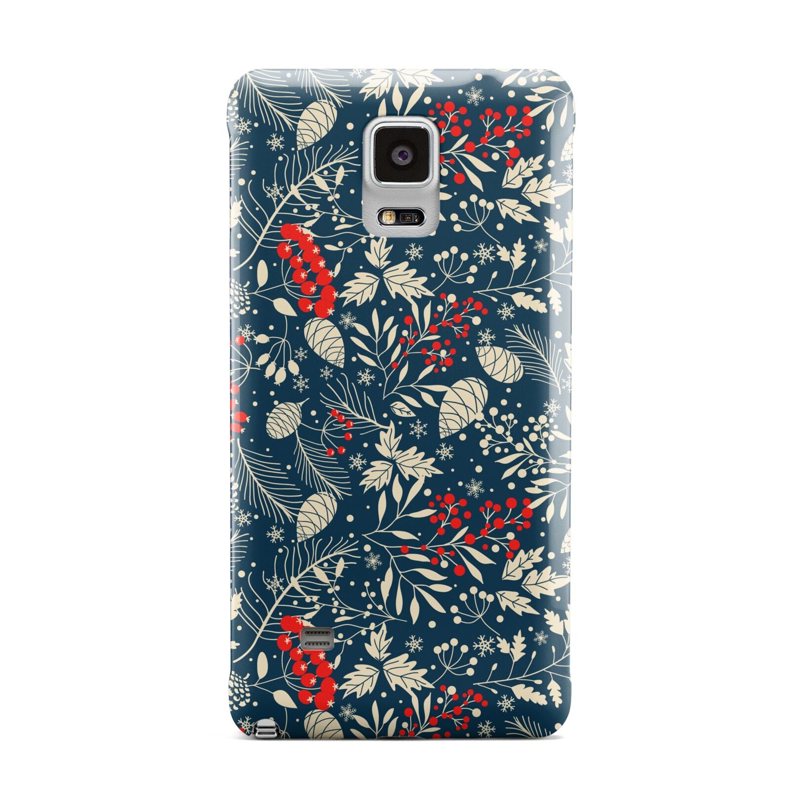 Christmas Floral Samsung Galaxy Note 4 Case