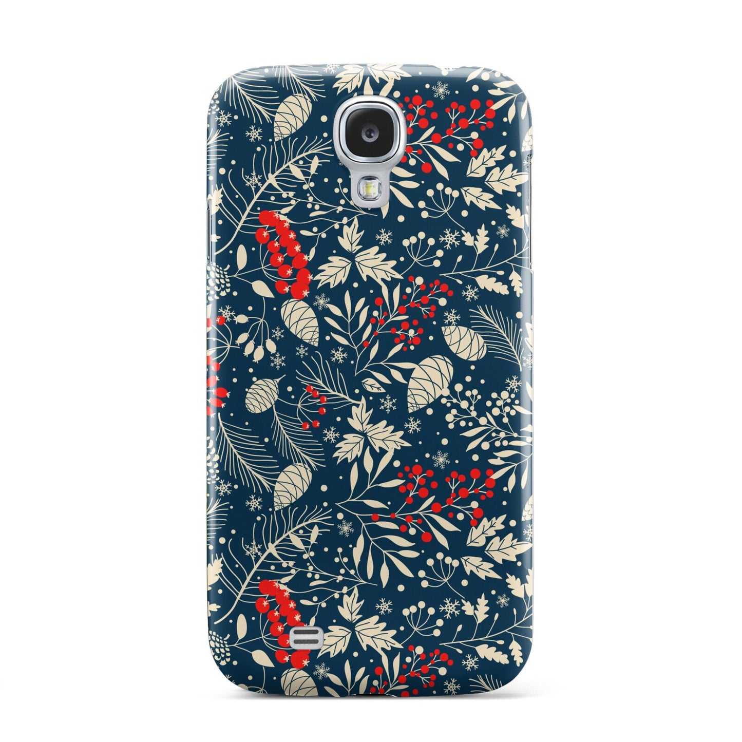 Christmas Floral Samsung Galaxy S4 Case