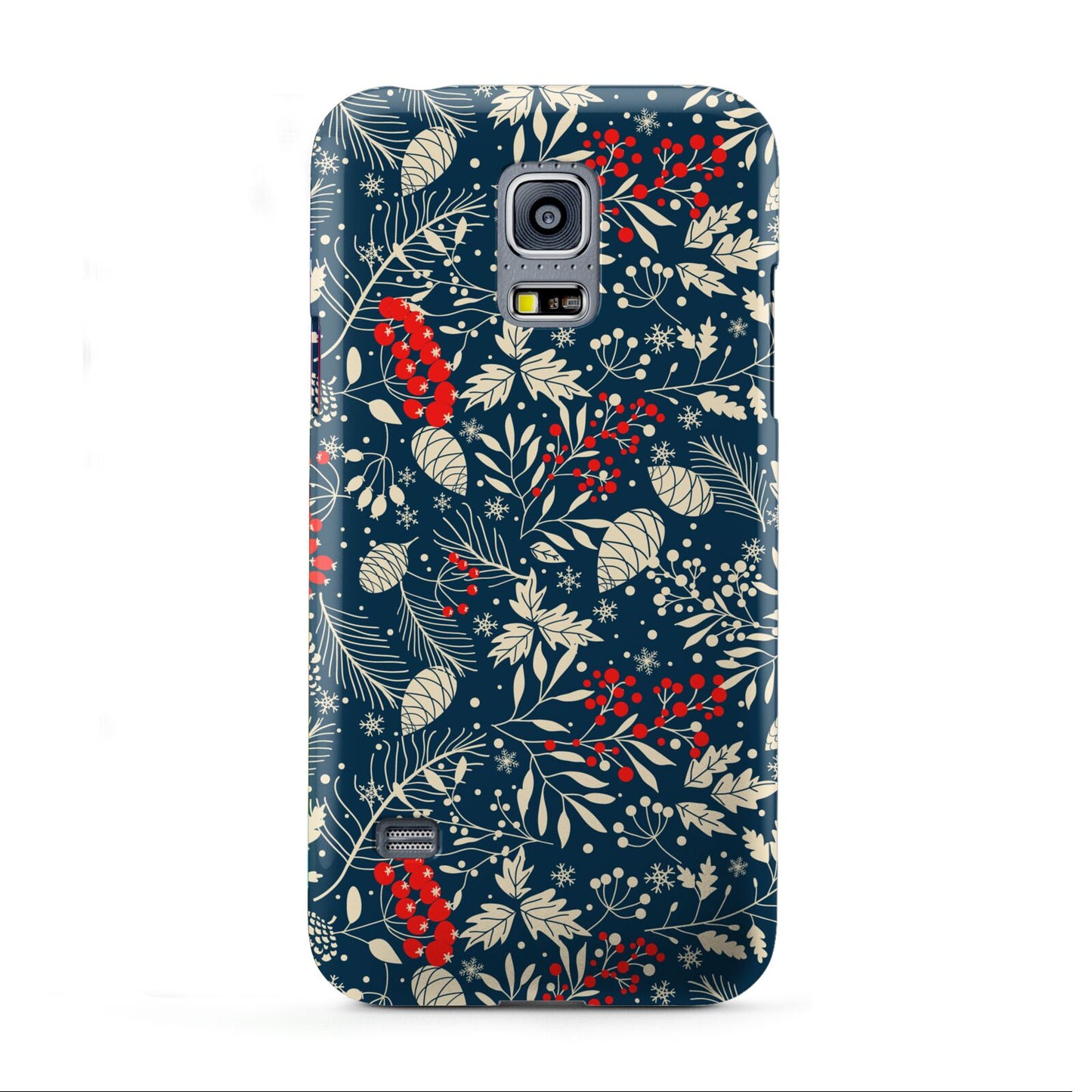 Christmas Floral Samsung Galaxy S5 Mini Case