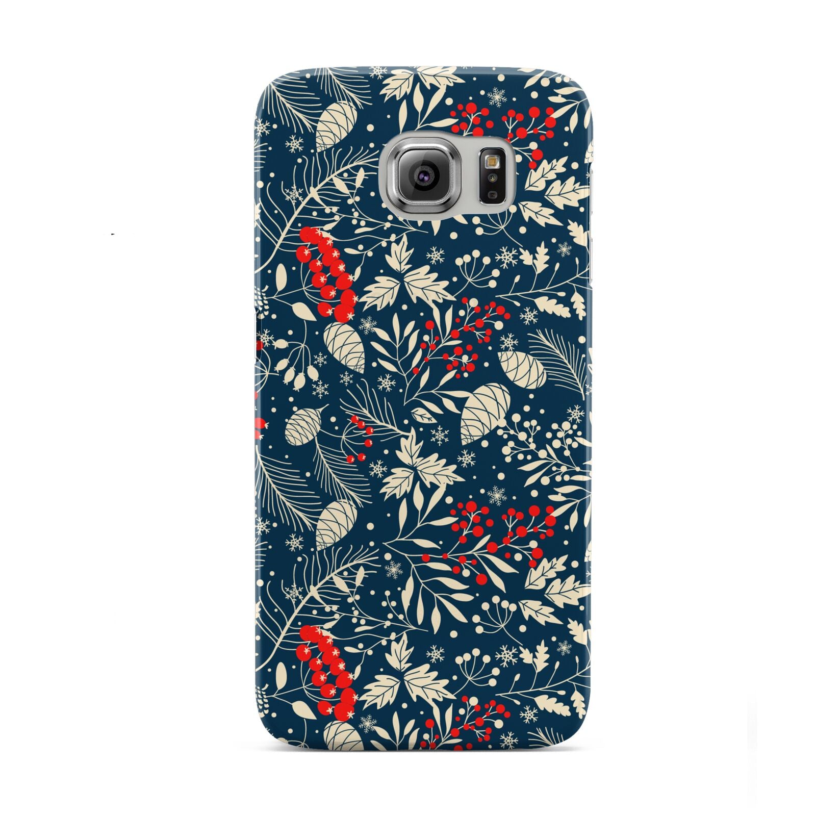 Christmas Floral Samsung Galaxy S6 Case