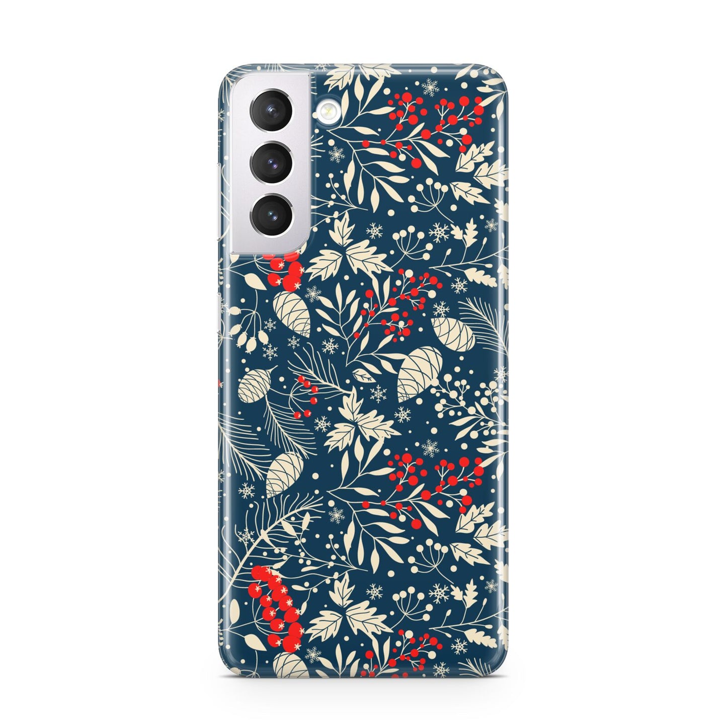 Christmas Floral Samsung S21 Case