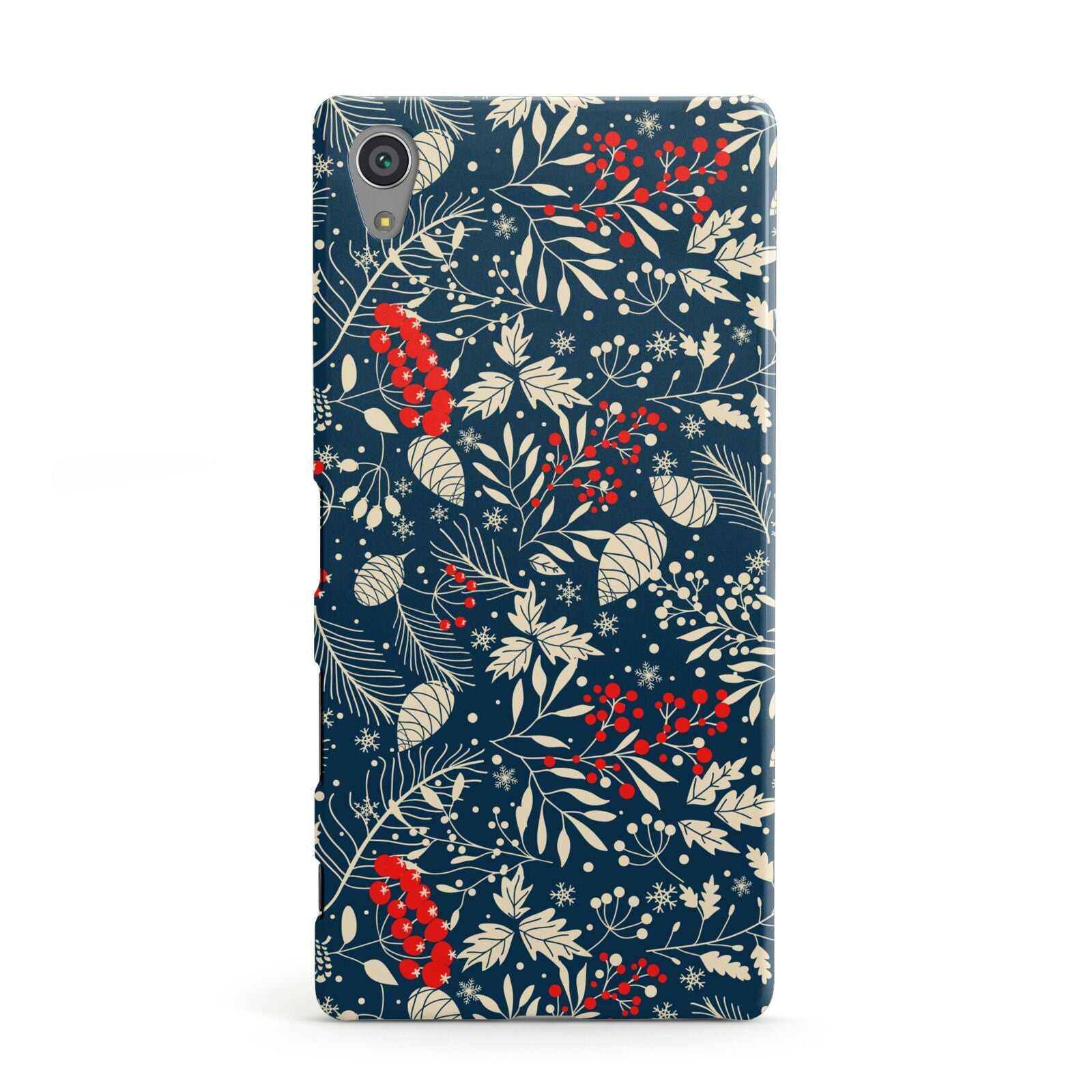 Christmas Floral Sony Xperia Case