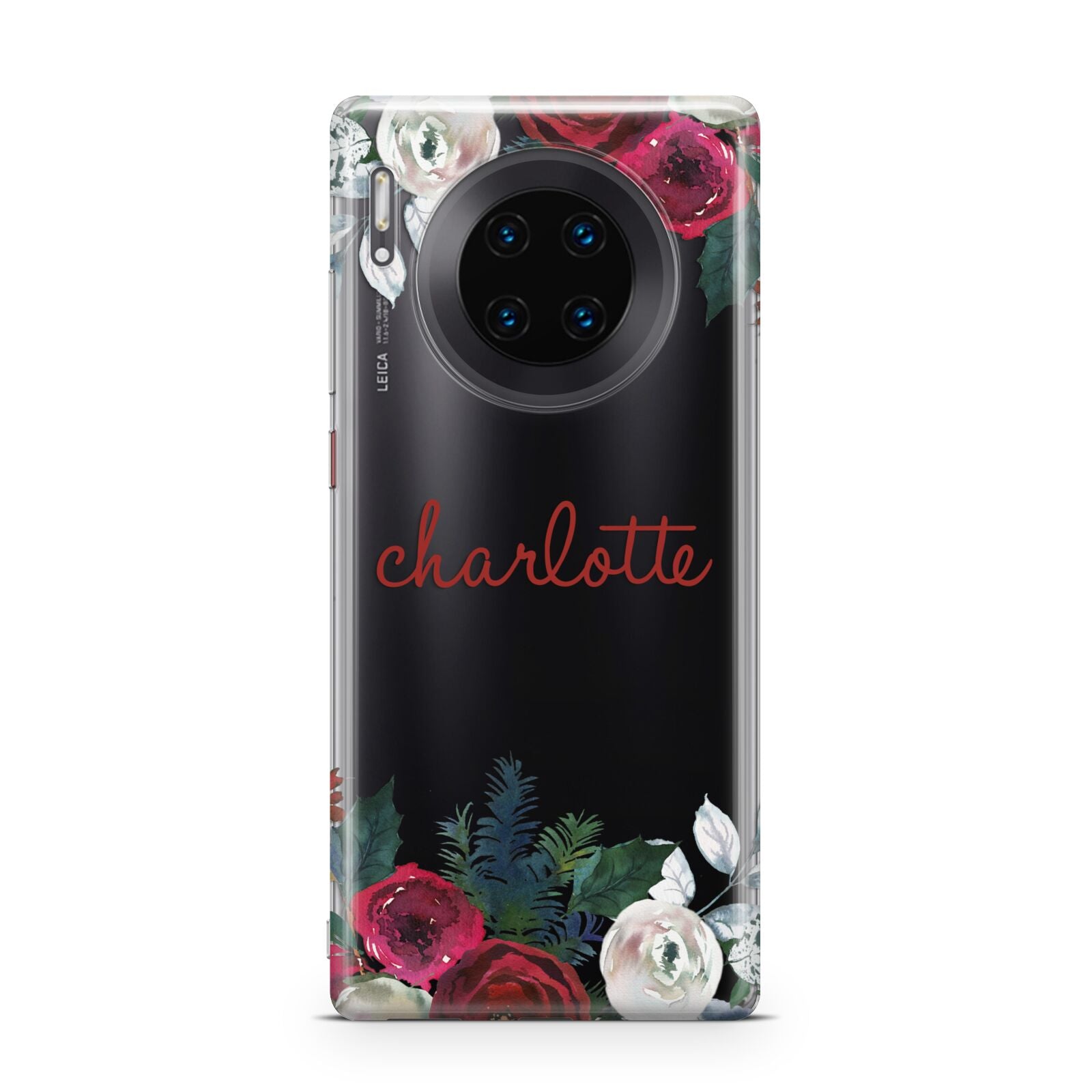 Christmas Flowers Personalised Huawei Mate 30 Pro Phone Case