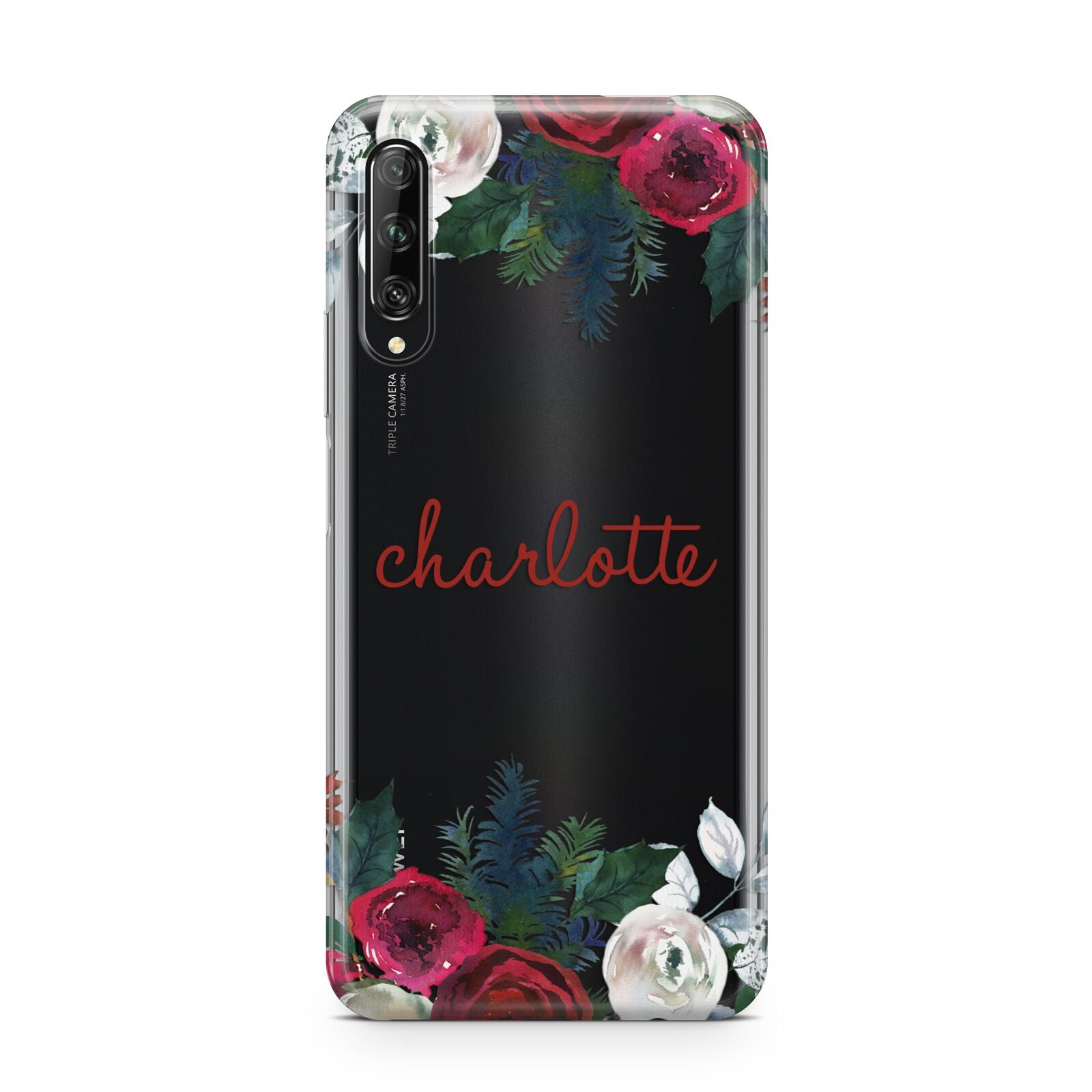 Christmas Flowers Personalised Huawei P Smart Pro 2019