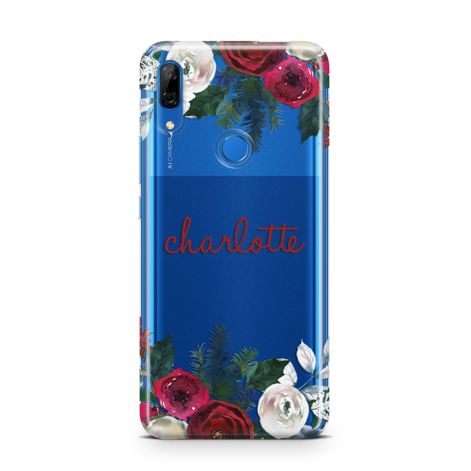 Christmas Flowers Personalised Huawei P Smart Z