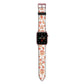 Christmas Gingerbread Apple Watch Strap with Rose Gold Hardware