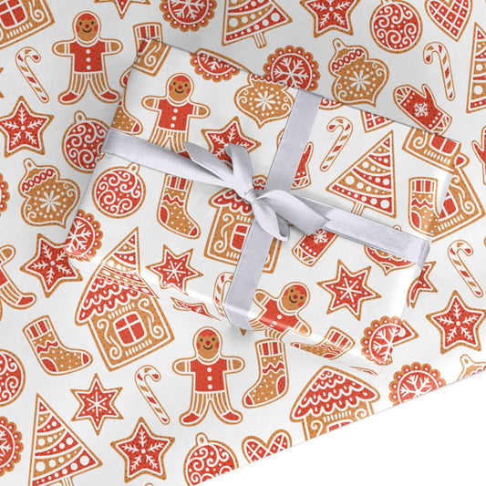 Christmas Gingerbread Custom Wrapping Paper