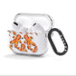 Christmas Gingerbread Man AirPods Clear Case 3rd Gen Side Image