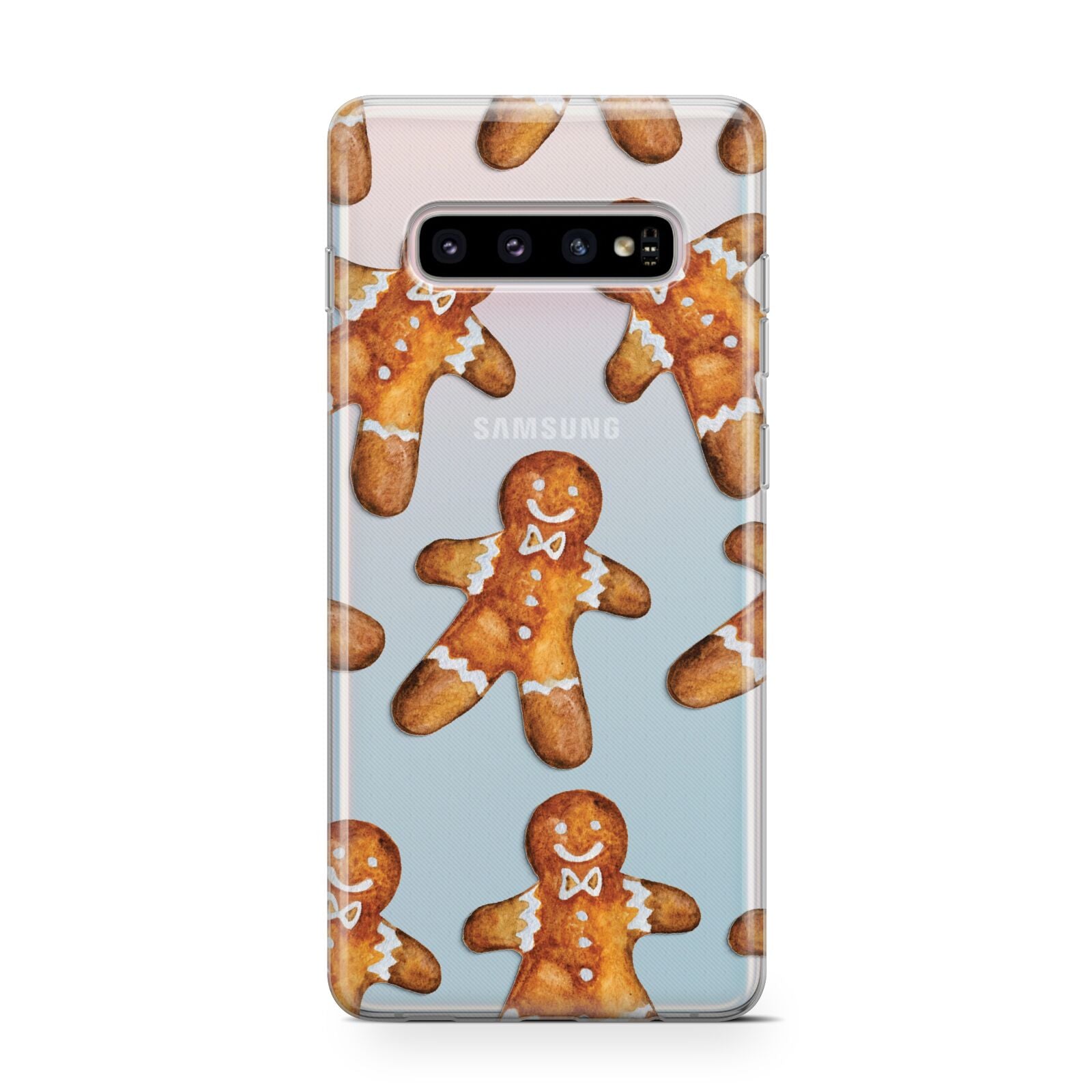 Christmas Gingerbread Man Protective Samsung Galaxy Case