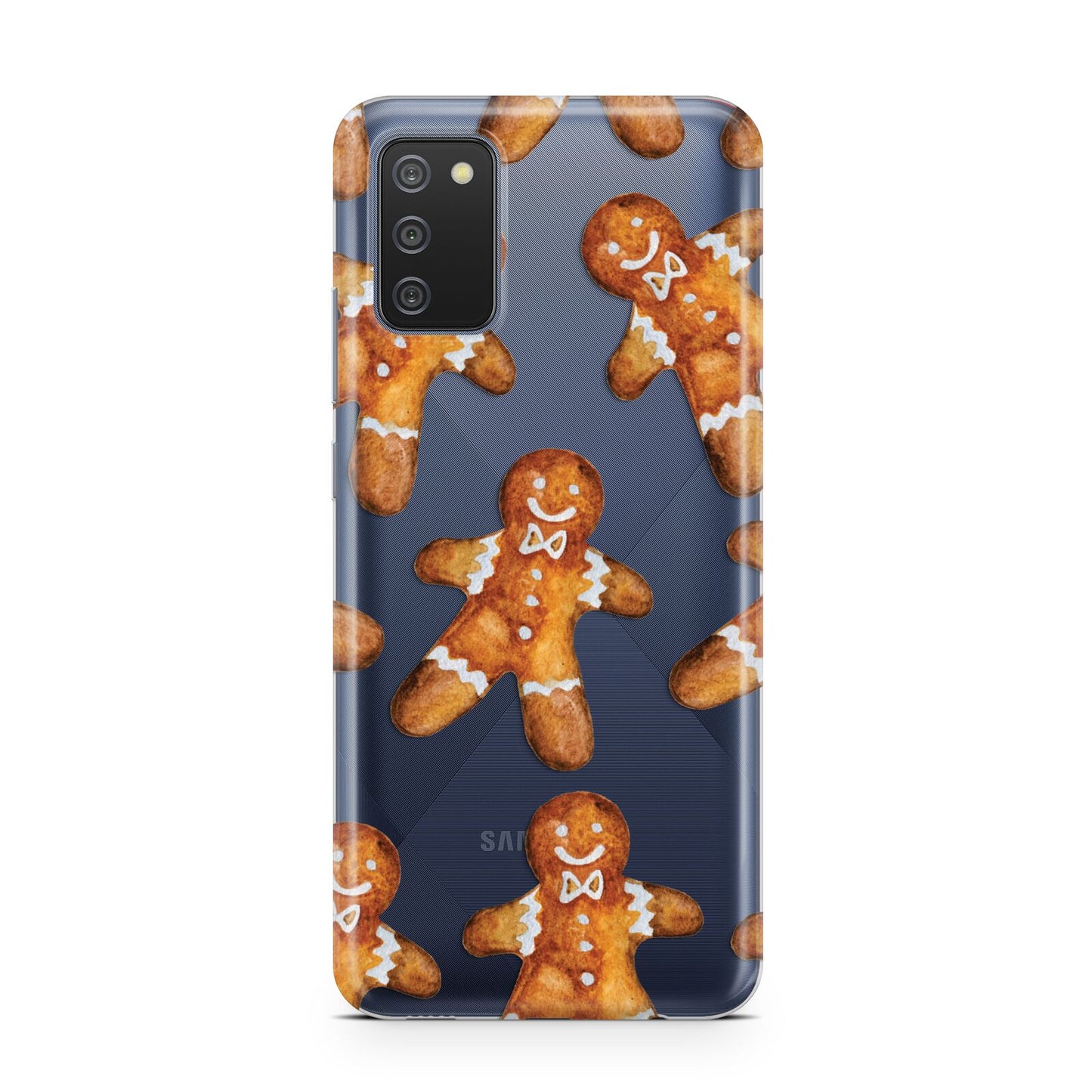 Christmas Gingerbread Man Samsung A02s Case