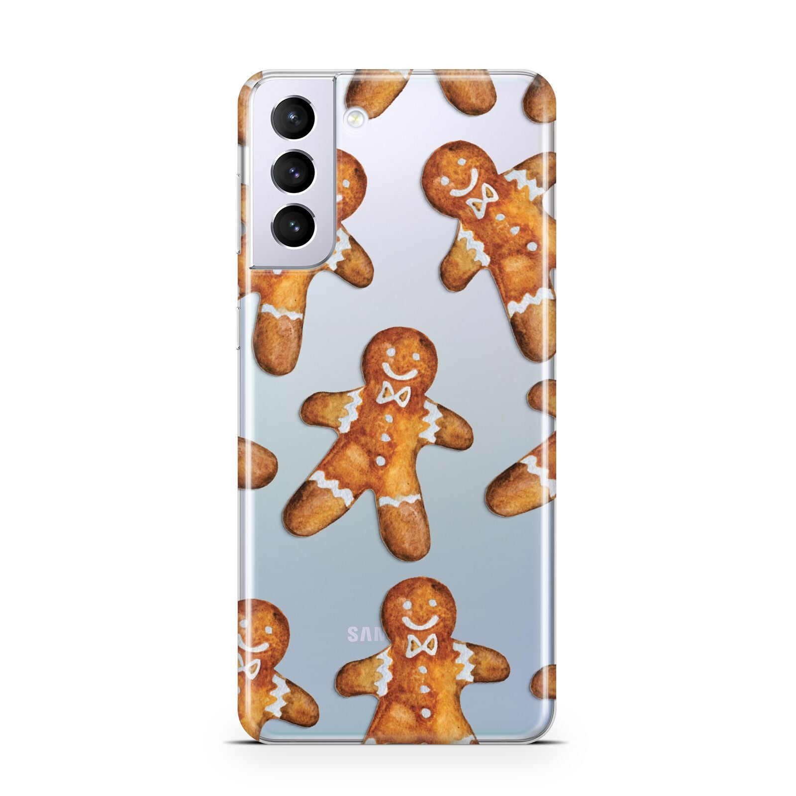 Christmas Gingerbread Man Samsung S21 Plus Case