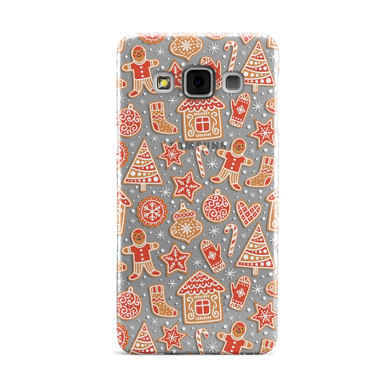 Christmas Gingerbread Samsung Galaxy A3 Case