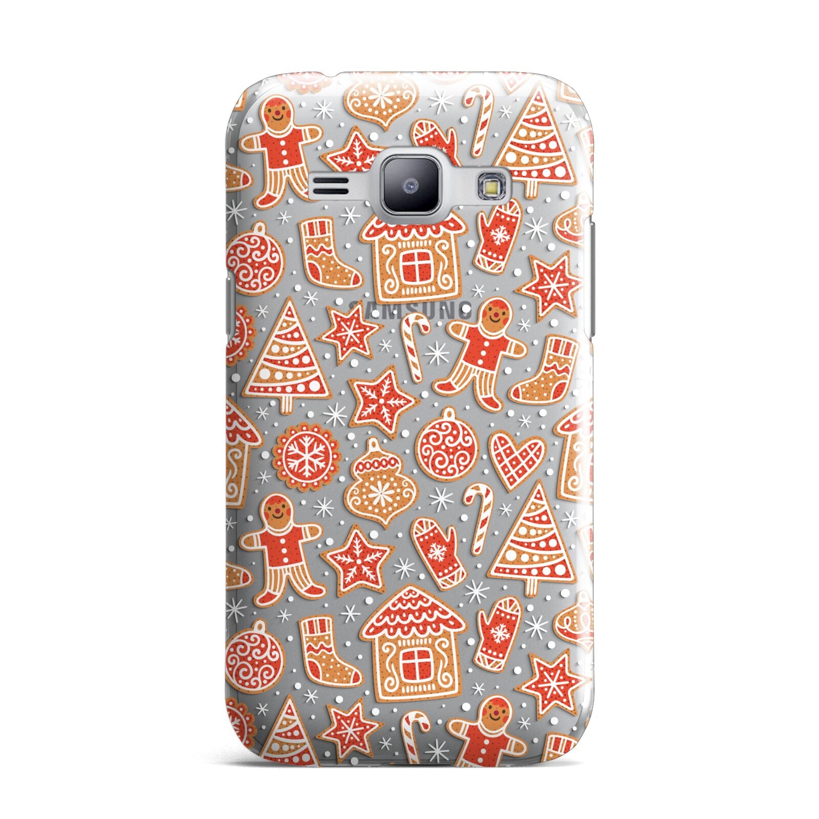 Christmas Gingerbread Samsung Galaxy J1 2015 Case