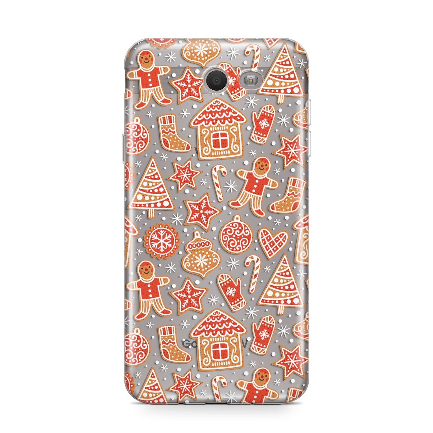 Christmas Gingerbread Samsung Galaxy J7 2017 Case