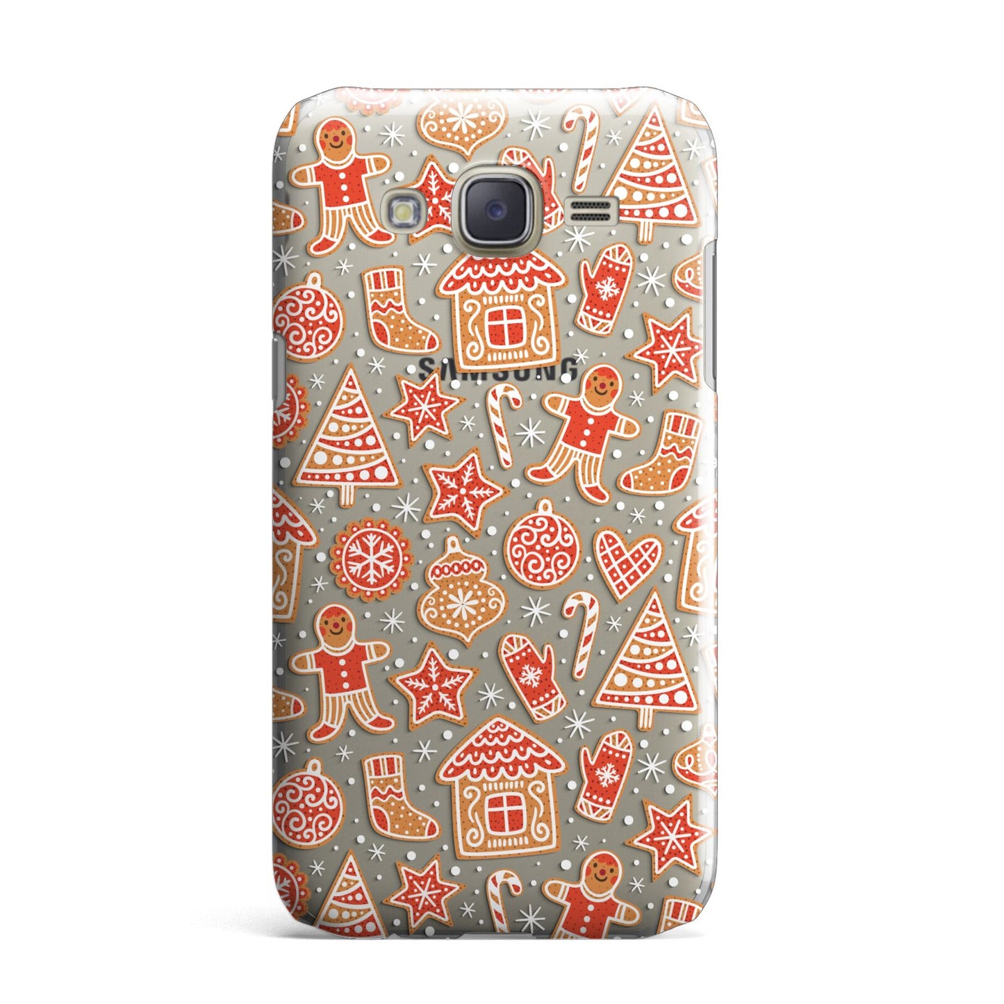 Christmas Gingerbread Samsung Galaxy J7 Case