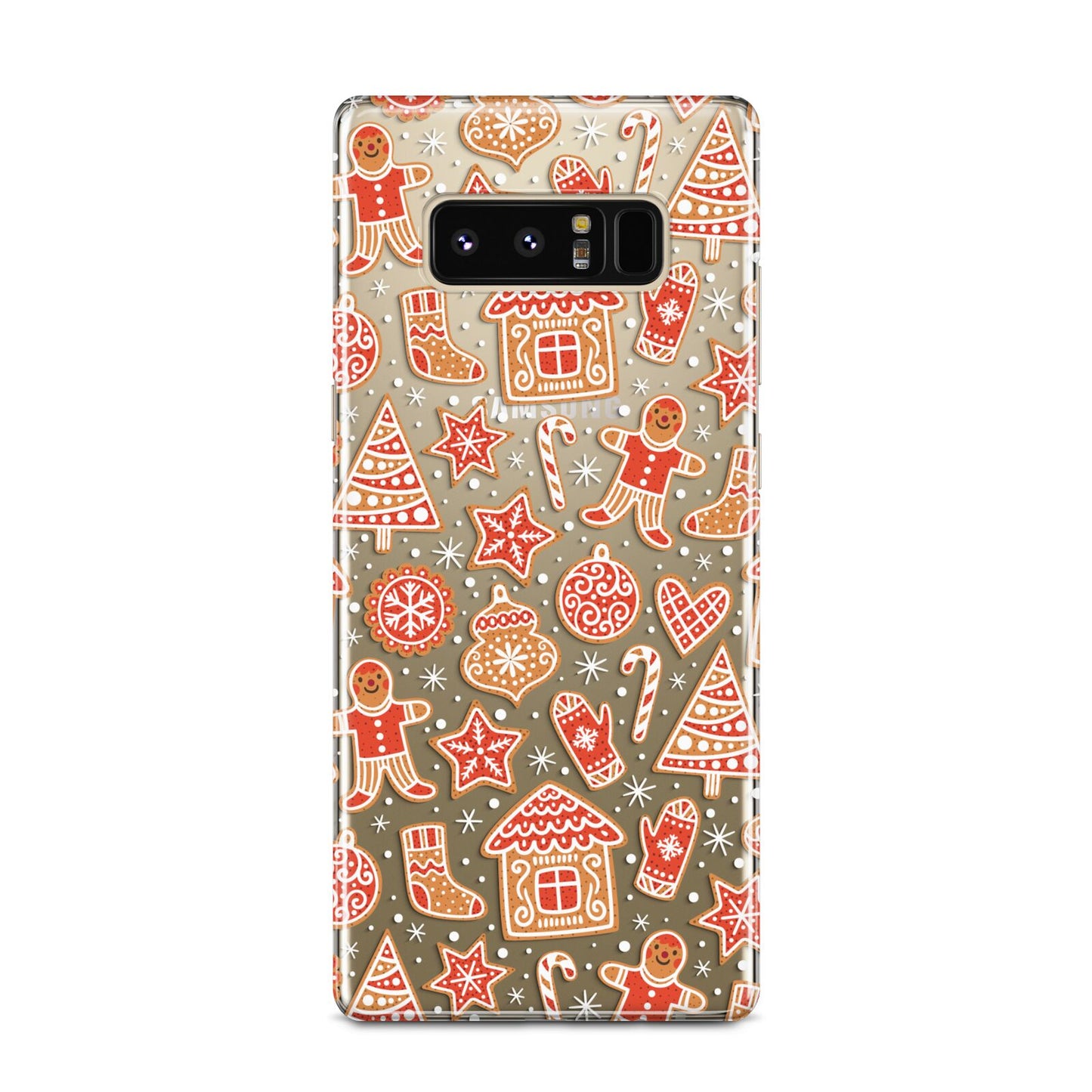 Christmas Gingerbread Samsung Galaxy Note 8 Case