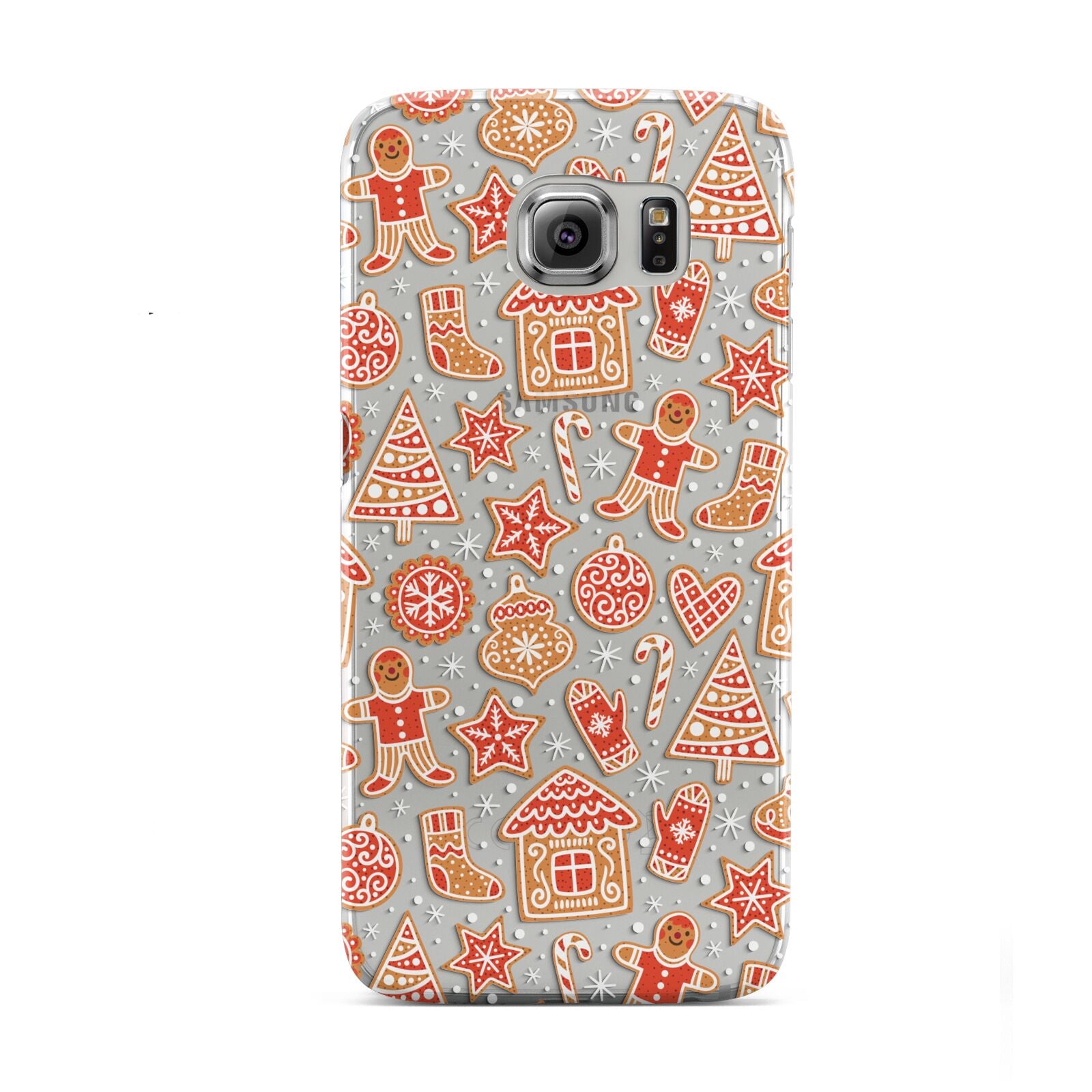 Christmas Gingerbread Samsung Galaxy S6 Case