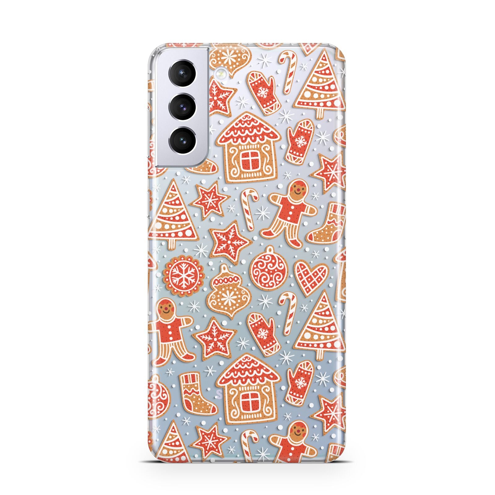 Christmas Gingerbread Samsung S21 Plus Phone Case